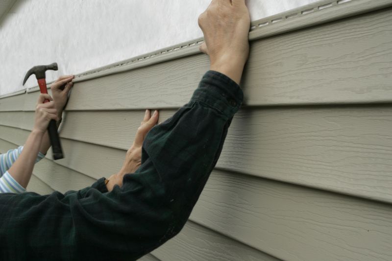 Detail of Siding Corner Installation